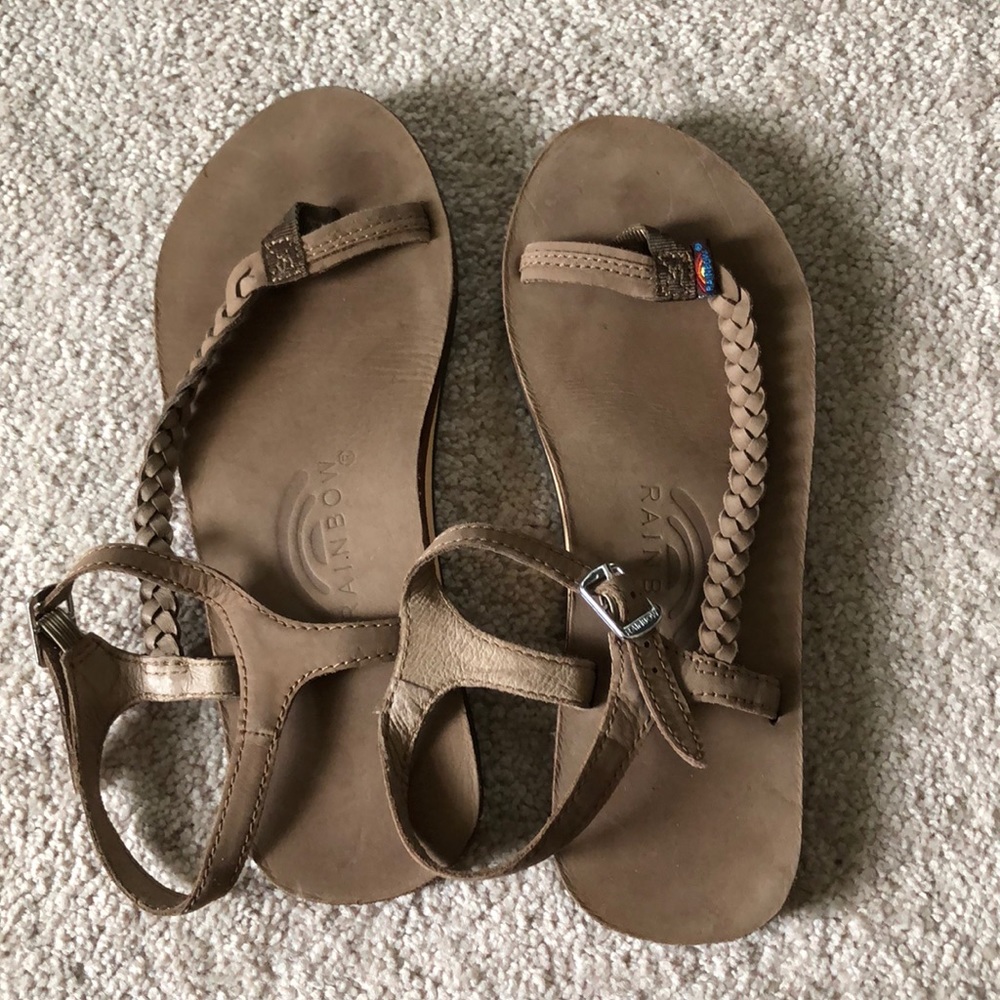 Rainbow sandals